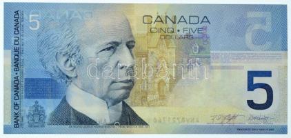 Kanada 2002. 5$ T:UNC Canada 2002. 5 Dollars C:UNC Krause P#101