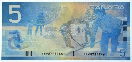 Kanada 2002. 5$ T:UNC
Canada 2002. 5 Dollars C:UNC
Krause P#101