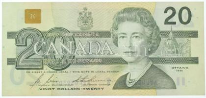 Kanada 1991. 20$ T:F szép papír Canada 1991. 20 Dollars C:F fine paper Krause P#97