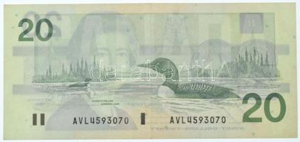 Kanada 1991. 20$ T:F szép papír
Canada 1991. 20 Dollars C:F fine paper
Krause P#97