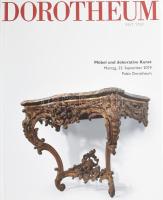 Dorotheum árverési katalógus, bútorok és kiegészítők témában, 2019.