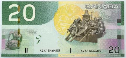 Kanada 2004. 20$ T:XF 
Canada 2004. 20 Dollars C:XF 
Krause P#103