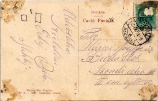 1940 Maroshévíz, Toplita; Vaila cu C. F. industriala / Vaila (Válya) az iparvasúttal. Walter Ede kia...