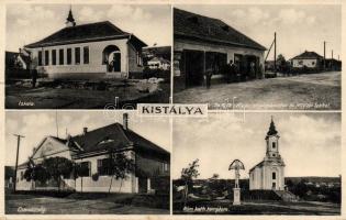 Kistálya Csendőrséggel, Hangya szövetkezettel és Iskolával (EB)