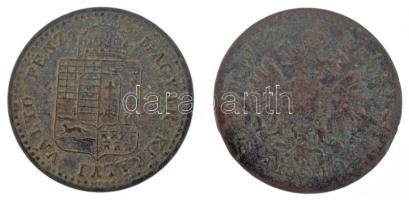 1859B 5/10kr Cu + 1882KB 5/10kr Cu T:VG,VF