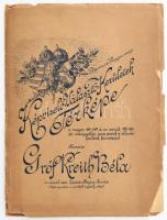 Ausztriai és Magyar országi Képviselő- Választó- Kerületek-térképe. Tervezte: Gróf Kreith Béla (Bécs, 1885. Freytag és Berndt.) Kissé sérült papírborítóval 68x54 cm