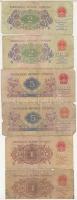 Kína 1962-1972. 1j-5j (6x) T:VG China 1962-1972. 1 Jiao - 5 Jiao (6x) C:VG