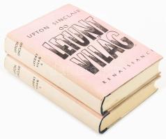 Upton Sinclair: Letűnt világ I-II. Budapest, 1945, Renaissance. Hetedik kiadás. Kiadói félvászon-kötés, kiadói illusztrált, kissé kopott papír védőborítón apró szakadásokkal, kissé sérült kötéssel.