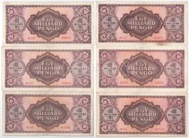 1946. 1.000.000.000P (6x) T:F,VG
Adamo P28