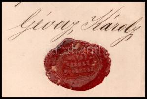 cca 1887-1893 Bp. és Fót, fűszer kereskedő részére kiállított 2 db bizonyítvány (munkáltatói ajánlás...