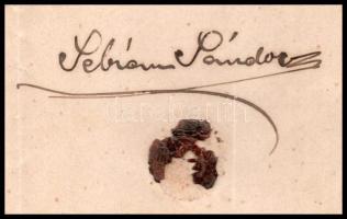 cca 1887-1893 Bp. és Fót, fűszer kereskedő részére kiállított 2 db bizonyítvány (munkáltatói ajánlás...