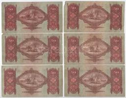 1932. 50P (6x) T:F,VG Adamo P14