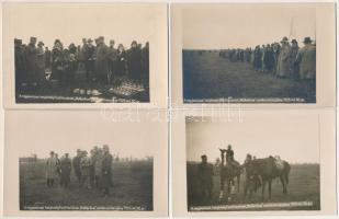 1925 Nagykanizsa, Helyőrségtisztikar "Hubertus" vadászlovaglása október 30-án - 6 db eredeti fotó felvétel / Hunting ride of the Hungarian Garrison Officers of Nagykanizsa - 6 original photos