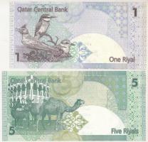 Katar DN (2003.) 1R + 5R T:UNC
Qatar ND (2003.) 1 Riyal + 5 Riyals C:UNC
