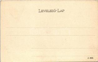 Pécs, Tettye a romokkal. Fischer Henrik kiadása (EK)