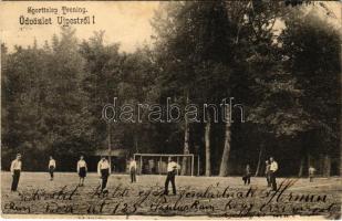 1905 Budapest IV. Újpest, Sporttelep tréning (EK)