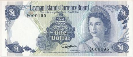 Kajmán-szigetek 1974. 1$ T:UNC  Cayman Islands 1974. 1 Dollar C:UNC  Krause P#5e