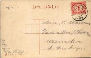 1911 Kecskemét, Gyümölcs piac, gyümölcs csomagolása (EK)