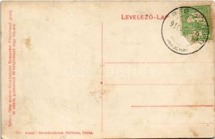 Dolha, Dovhe; Grófi kastély. Kerschenbaum Márkusz kiadása. Ignáczy Géza modern fényképészete / castl...