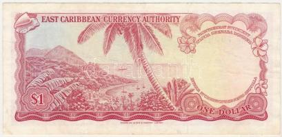 Kelet-Karibi Államok DN (1965) 1$ T:F
East Caribbean States ND (1965) 1 Dollar C:F 
Krause P#13