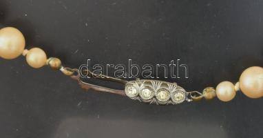 Majorica 2 darab nyaklánc, leírással, díszdobozban