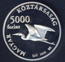 2006. 5000Ft Ag "Fertő kultúrtáj" T:PP Csak 5000db! Tanúsítvánnyal!