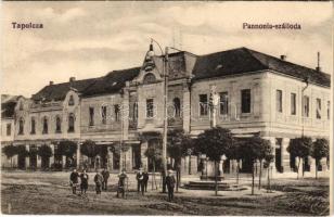 1936 Tapolca, Pannonia szálloda. Vasúti levelezőlapárusítás 2428.