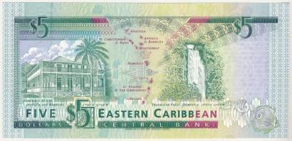 Kelet-Karibi Államok / Saint Lucia DN (1993) 5$ T:UNC
East Caribbean States / Saint Lucia ND (1993)...
