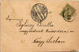 1903 Siklós, Takarék és Hitelegylet, Budimacz Antal, Reif Miksa és Igert Alajos üzlete. Feller Maris...