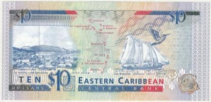 Kelet-Karibi Államok / Antigua & Barbuda DN (1993) 10$ T:UNC
East Caribbean States / Antigua &a...