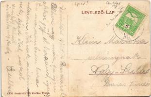 Resicabánya, Resicza, Recita, Resita; Nagyolvasztók, vasgyár. Boskovitz Irén kiadása / Schmelzhütten...