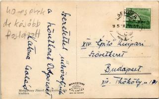 Csenger, Horthy Miklós utca, Árkosi Sándor üzlete. Medgyessy József kiadása