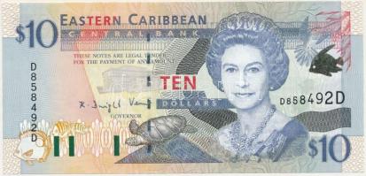 Kelet-Karibi Államok / Dominika DN (2000) 10$ T:UNC East Caribbean States / Dominica ND (2000) 10 Dollars C:UNC Krause P#38d