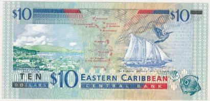 Kelet-Karibi Államok / Dominika DN (2000) 10$ T:UNC
East Caribbean States / Dominica ND (2000) 10 D...
