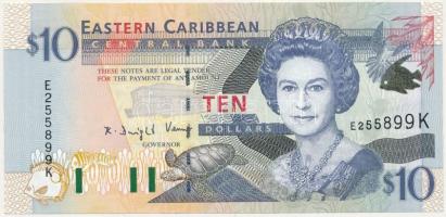 Kelet-Karibi Államok / Saint Kitts & Nevis DN (2000) 10$ T:UNC East Caribbean States / Saint Kitts & Nevis ND (2000) 10 Dollars C:UNC Krause P#38k