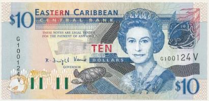 Kelet-Karibi Államok / Saint Vincent & The Grenadines DN (2003) 10$ T:UNC East Caribbean States / Saint Vincent & The Grenadines ND (2003) 10 Dollars C:UNC Krause P#43v