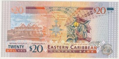 Kelet-Karibi Államok / Saint Vincent & The Grenadines DN (2003) 20$ T:UNC
East Caribbean States...