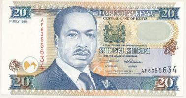 Kenya 1995. 20Sh T:UNC Kenya 1995. 20 Shillings C:UNC  Krause P#32