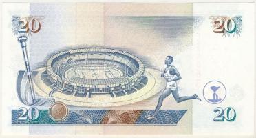 Kenya 1995. 20Sh T:UNC
Kenya 1995. 20 Shillings C:UNC 
Krause P#32