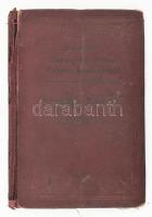 1919-1921 Budapest Székesfővárosi Cipész Ipartestület tagsági könyv, bélyegekkel, kissé sérült borítóval