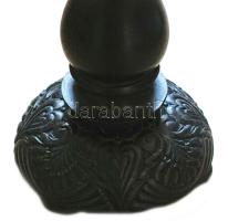 Állólámpa Nagy méretű faragott fa. ca. 1940, Szép állapotban, búrával 170 cm