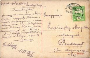 1911 Szolnok, Móricz liget a Tisza partján (fl)