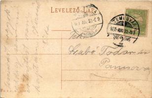 1907 Temesvár, Timisoara; Gyárváros, Izraelita templom, zsinagóga / Fabric, synagogue (fl)