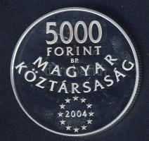 2004. 5000Ft Ag "Magyarország az EU tagja" T:PP Csak 10.000db!