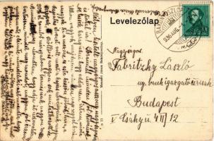 1936 Bakonyoszlop, Római katolikus templom, Menczel János üzlete és saját kiadása (fl)