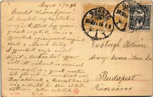 1916 Szeged, M. kir. állami fogház (EK)