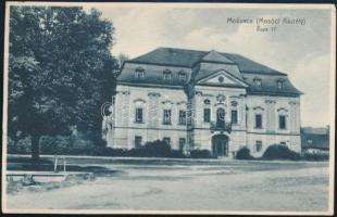 1930 Ismeretlen személy által Kézdi-Kovács Elemér (1898-1976) festőművész részére írt sorok kék tónu...