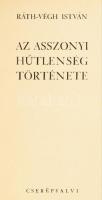 Ráth-Végh István: Az asszonyi hűtlenség története.  Bp. 1943. Cserépfalvi. 324 p. 1 sztl. lev. Első kiadás. Félbőr kötésben