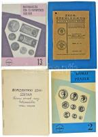 6db-os numizmatikai irodalom tétel, benne többek között: 
Szigeti István: Zseb éremlexikon. A világ...