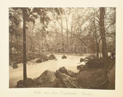 cca 1900 München im Bild. H.n., é.n., Monachia (Hermann Tietz). Fekete-fehér müncheni látképekkel, u...